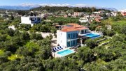 Tsivaras MIT VIDEO - Kreta, Tsivaras: Zwei Villen mit Meerblick, Pools, Außenküche und Mieteinnahmen Haus kaufen